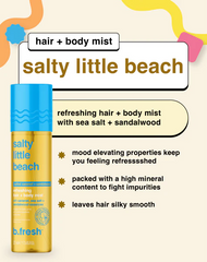 Salty Little Beach - Refreshing Hair + Body Mist