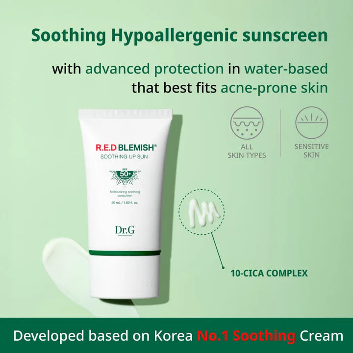 Dr.G R.E.D Blemish Soothing Up Sun SPF 50+